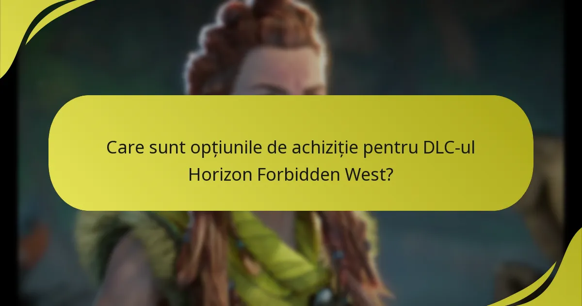 Cum pot descărca DLC-ul Horizon Forbidden West?