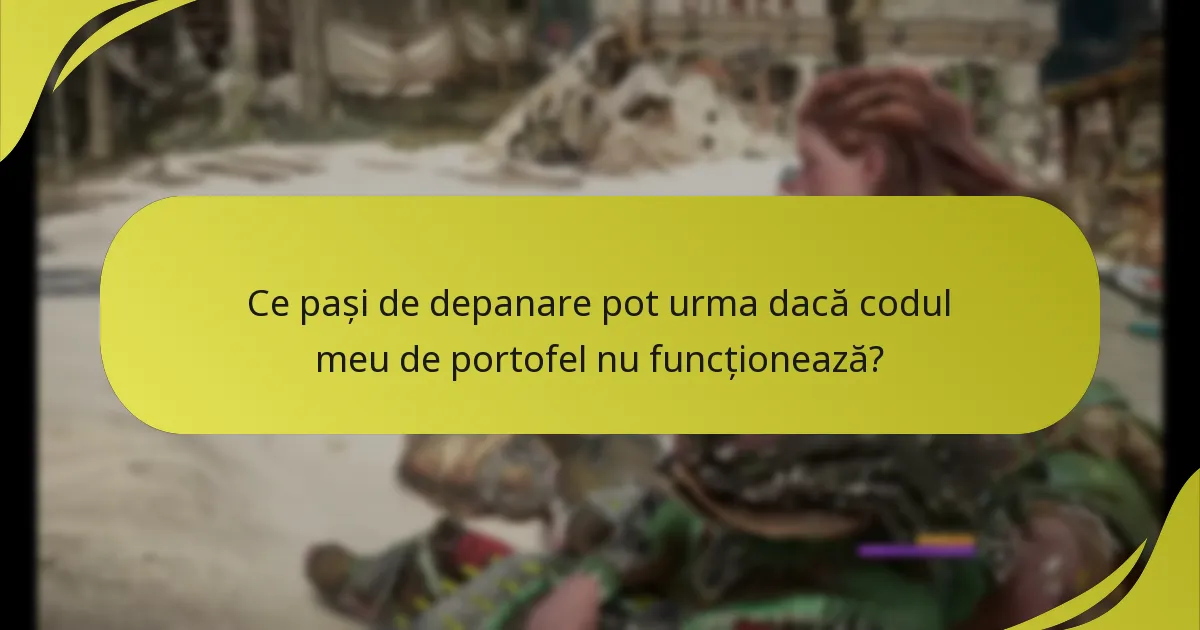Ce pot achiziționa cu codurile de portofel răscumpărate în Horizon Forbidden West?