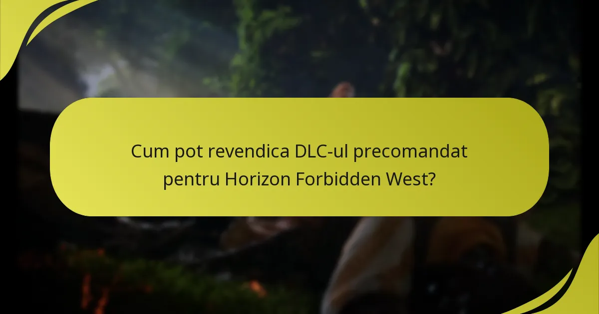Ce resurse pot ajuta cu problemele legate de DLC-ul Horizon Forbidden West?